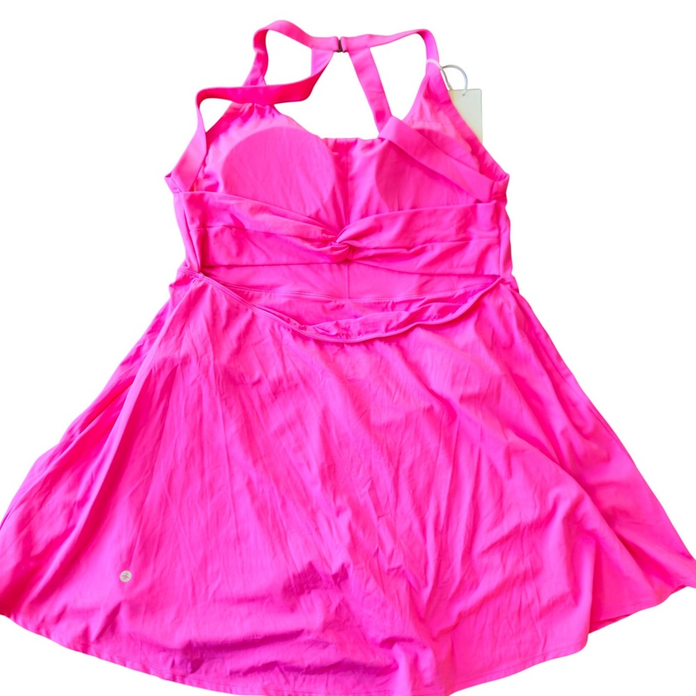 New! Halara Activewear Dress 3XL Built-in Bra Shorts Pockets Plus Athleisure - Picture 3 of 13